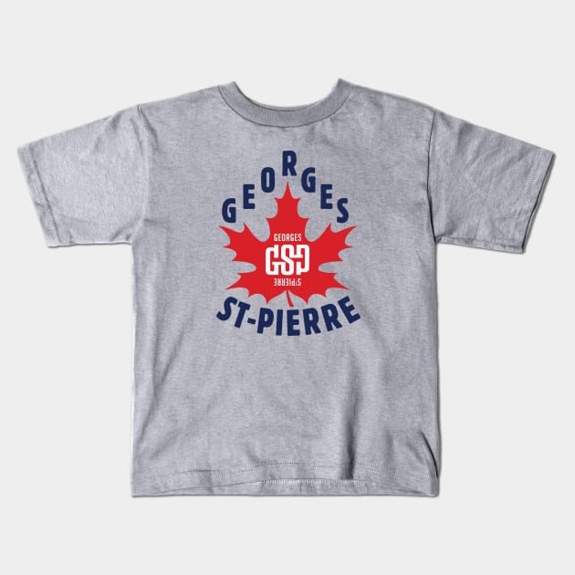 Georges St-Pierre Kids T-Shirt by cagerepubliq